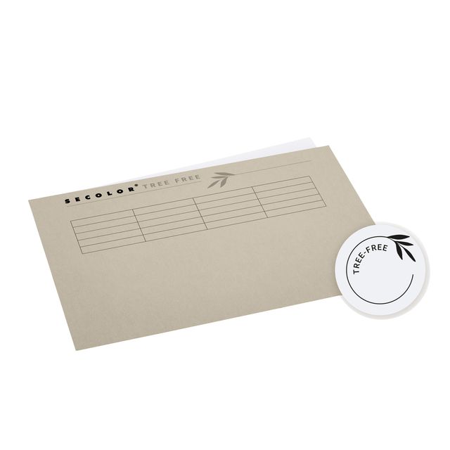 Djois - Folding folder Tree-Free A4 equal 226gr beige | 250 pieces
