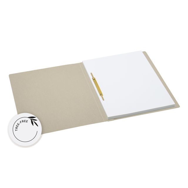 Quantore - Fijador rápido Djois Tree-Free con tira A4 226gr beige | 10 piezas