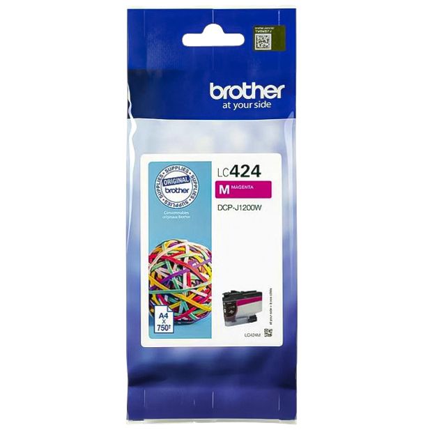 Brother - Inktcartridge lc-424m rood | 5 stuks