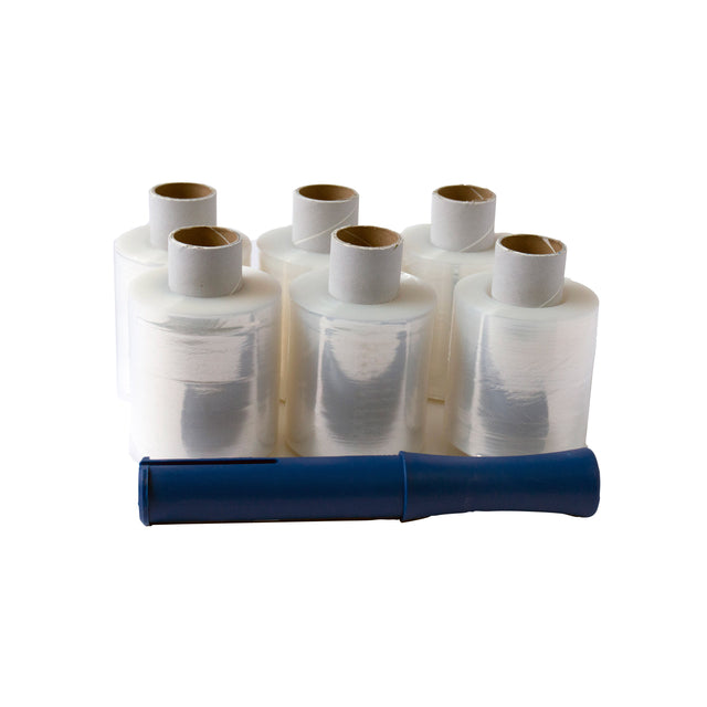 IEZZY - Wrapping film 100mmx250m with dispenser 6 rolls | 4 pieces