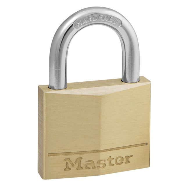 Master Lock - Messing hangslot 40mm