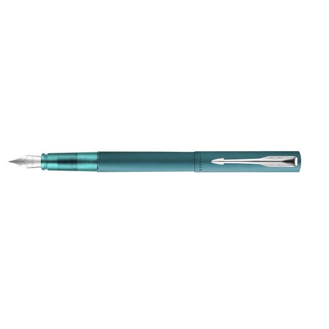 Parker - Penna stilografica Vector XL verde acqua media
