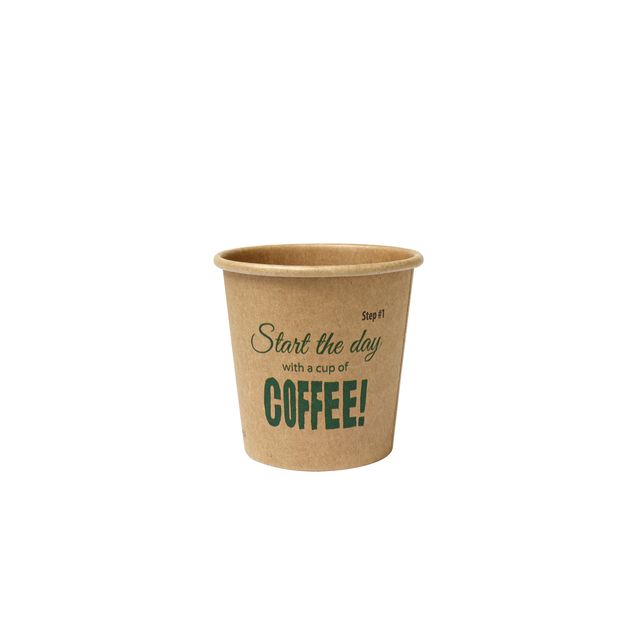 IEZZY catering e cate - Tazza da caffè da asporto 118ml cartone 50 pezzi