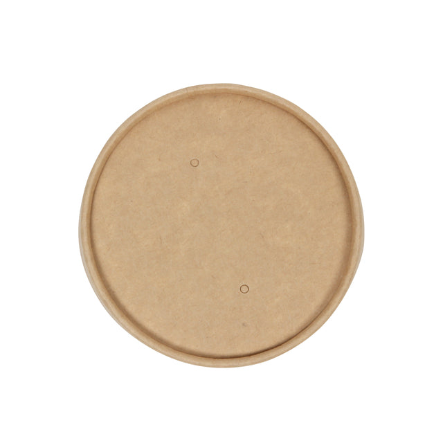 IEZZY catering and cate - Cup lid Ø98mm kraft 25 pieces