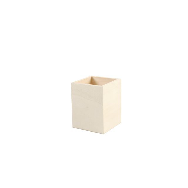 Creotime - Astuccio Creativ Company 7,5x7,5x9,5 cm compensato | 12 pezzi
