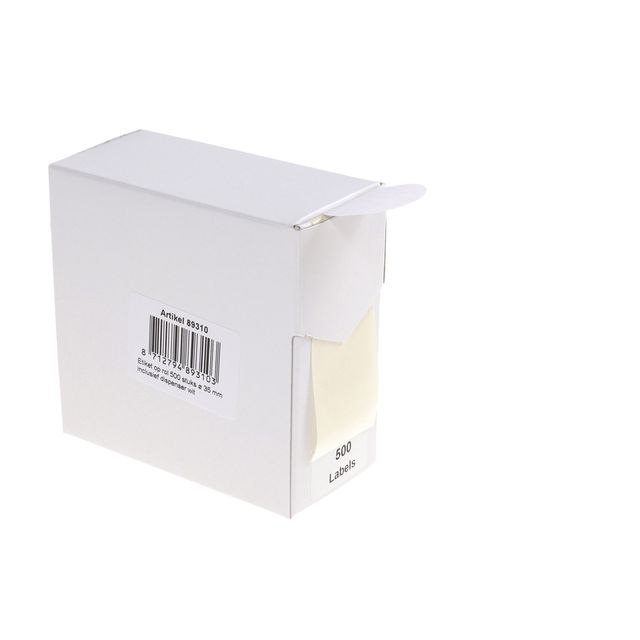 Rillprint - Etichetta 35mm 500 pz su rotolo bianco