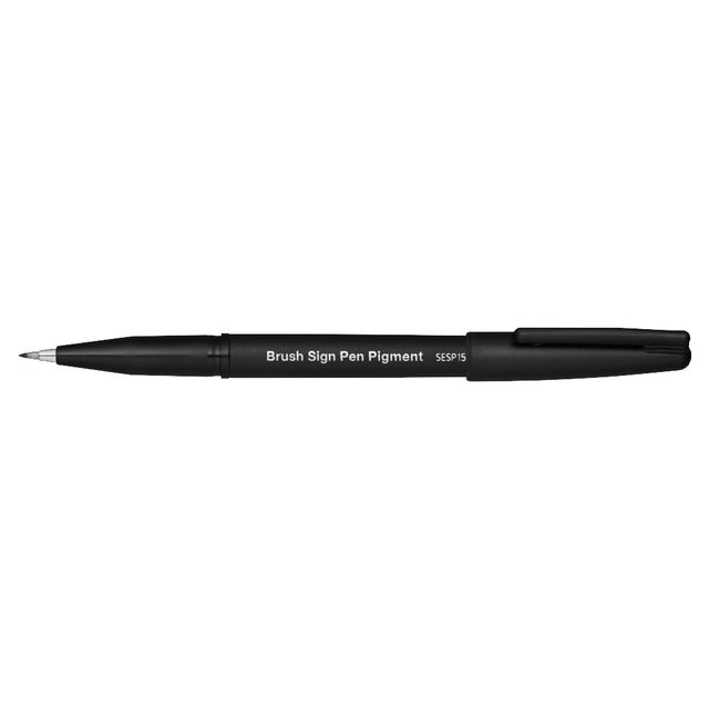 Pentel - Brushpen sesp15-spx sign sepia | 12 pieces