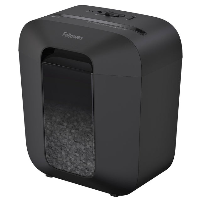 Fellowes - Paper shredder lx25m 4x12mm black