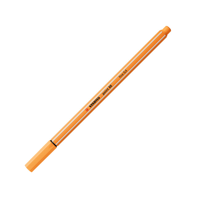 Stabilo - Fineliner point 88/85 fine papaya | 10 pieces