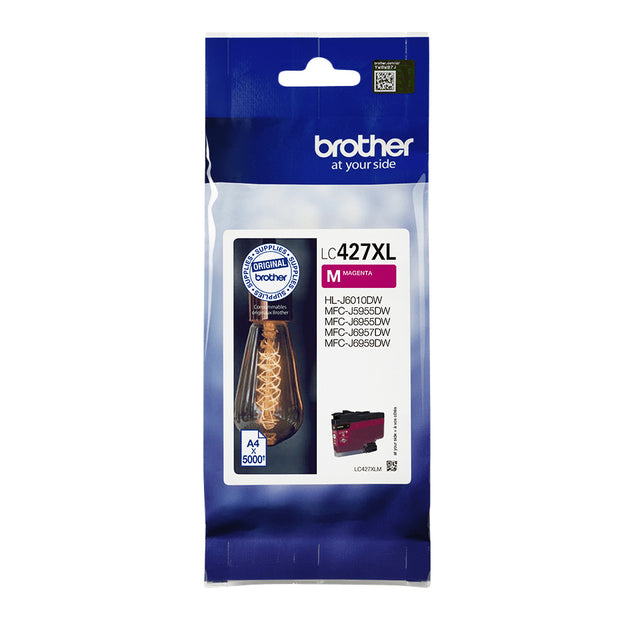 Brother - LC427XLM inktcartridge 1 stuk(s) Origineel Hoog (XL) rendement Magenta