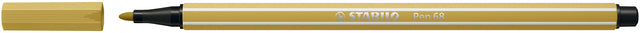 Stabilo - Rotulador Pen 68/66 medium caqui | 10 piezas
