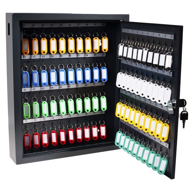 Pavo - Sleutelkast Deluxe 80 haken 450x381x83mm