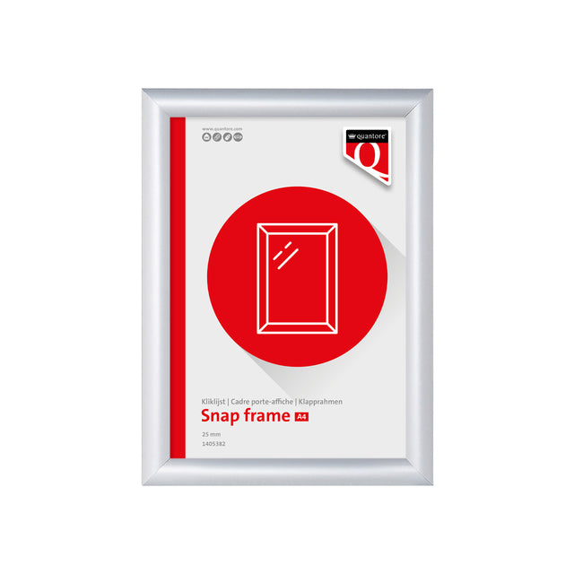 Quantore - Marco clic premium A4 25 mm