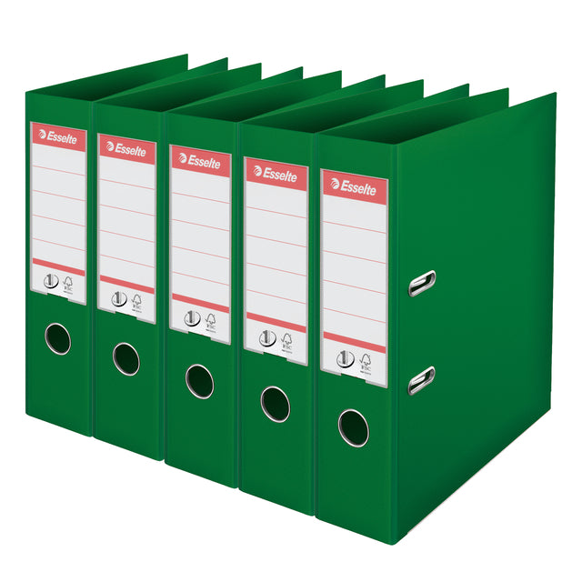 Esselte - Ordner Vivida No.1 multipack 75mm A4 5 pièces vert | 4 pièces
