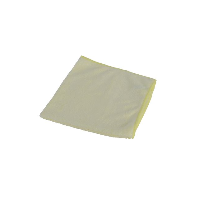 Cleaninq - Panno in microfibra basic 38x38 cm giallo 5 pezzi