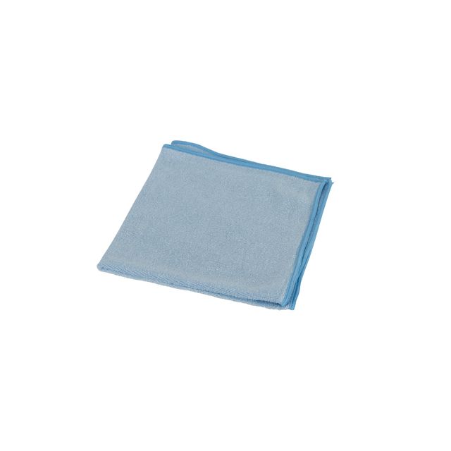 Cleaninq - Paño de microfibra basic 38x38cm azul 5 piezas