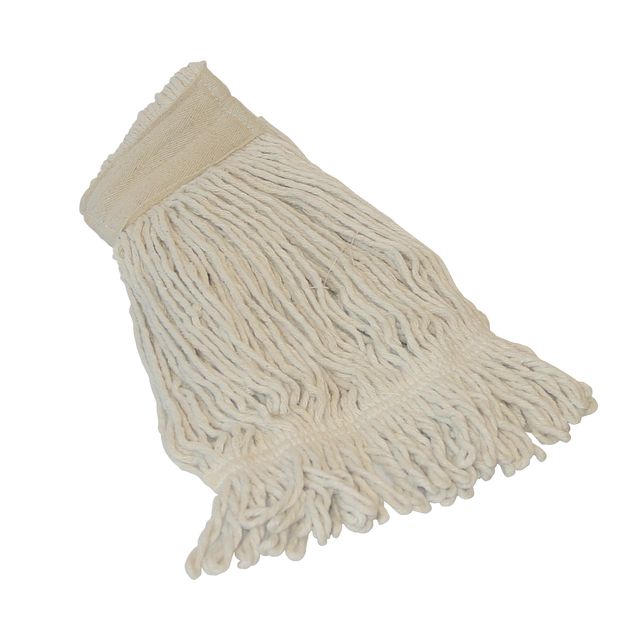 Cleaninq - Mop Mop con fascia in cotone ad anello 450 grammi