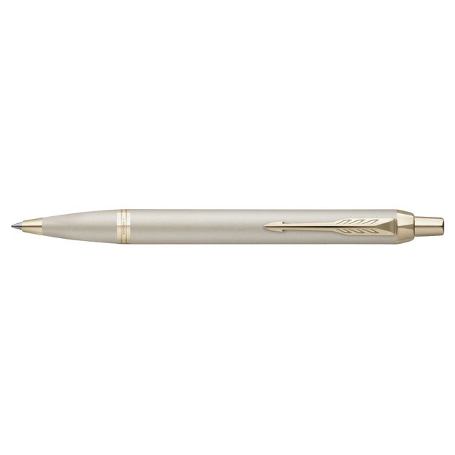 Parker - IM Monochrome champagne medium ballpoint pen