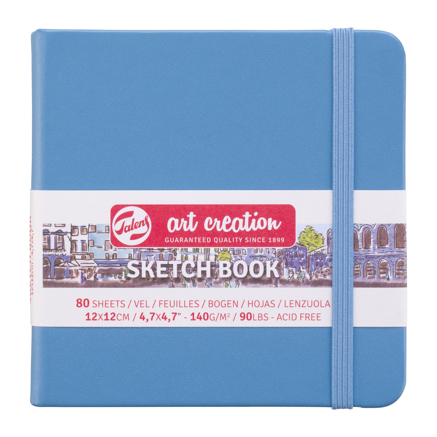 Talens Art Creation - Schetsboek art creation 120x120mm blauw | 5 stuks