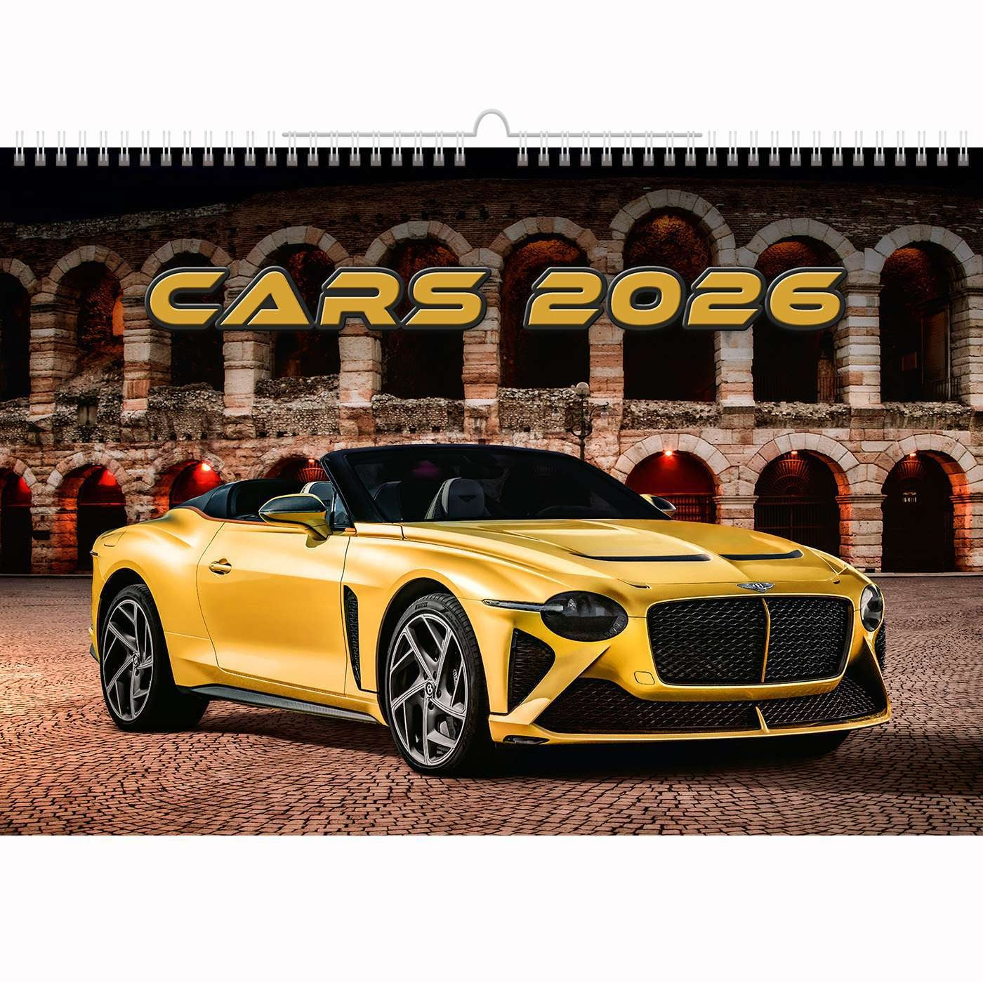 Helma 365 - Calendrier 2026 31,5x45cm voitures