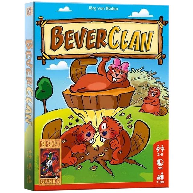 999 games - Kaartspel beverclan | 12 stuks