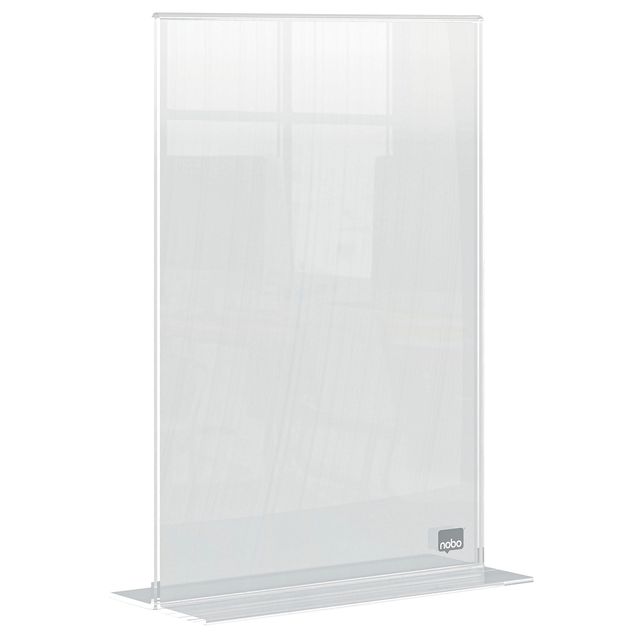 Nobo - Infobord premium plus a5 acryl vrijstaand | 5 stuks