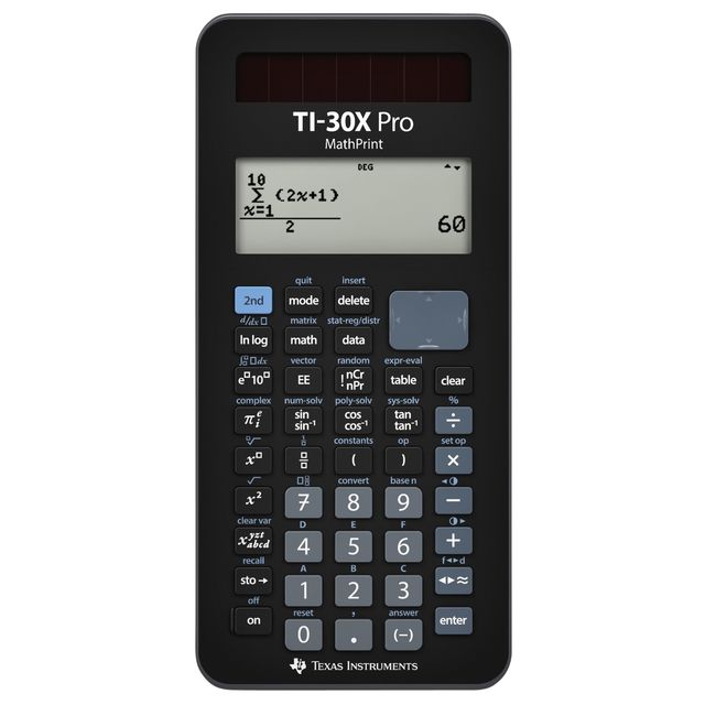 Texas Instruments - Rekenmachine texas ti-30x pro mathprint