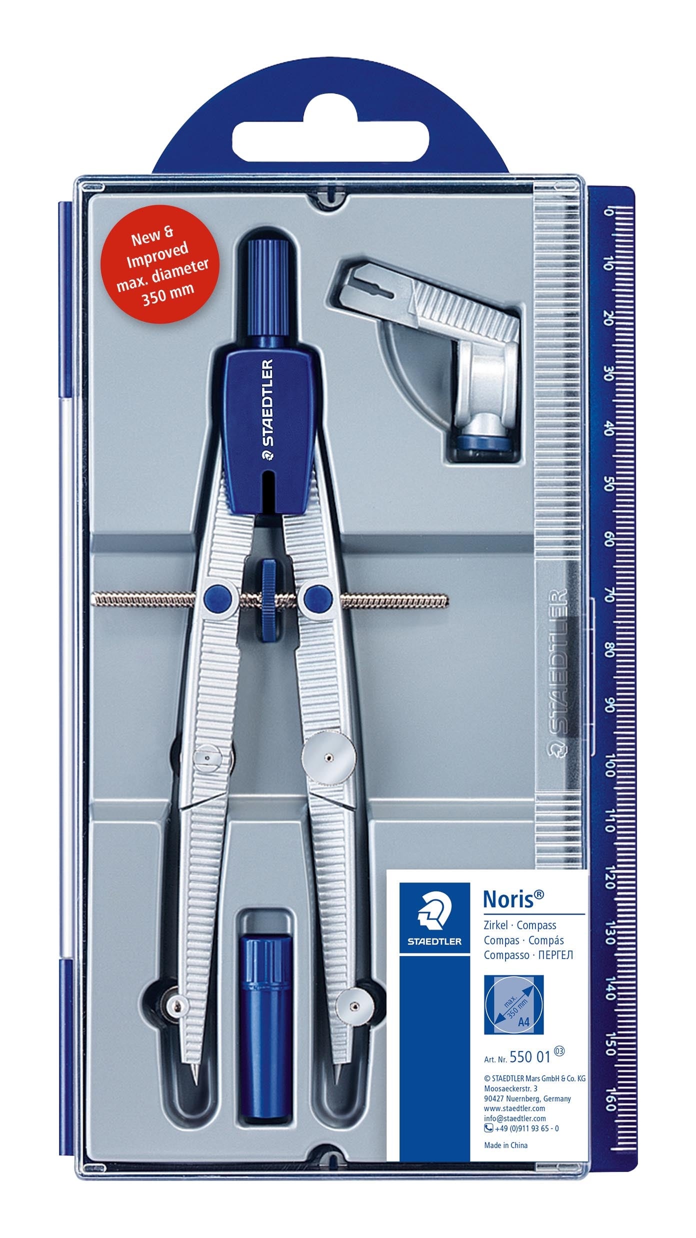 Staedtler - ser 55001 noris schoolpasser | 10 stuks