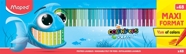 Maped - Kleurstift color'peps ocean 48 kleuren