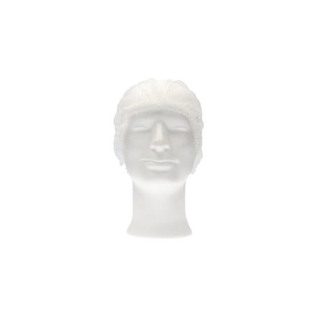 CMT - Clip per retina per capelli in TNT L 53 cm PP bianco 100 pezzi