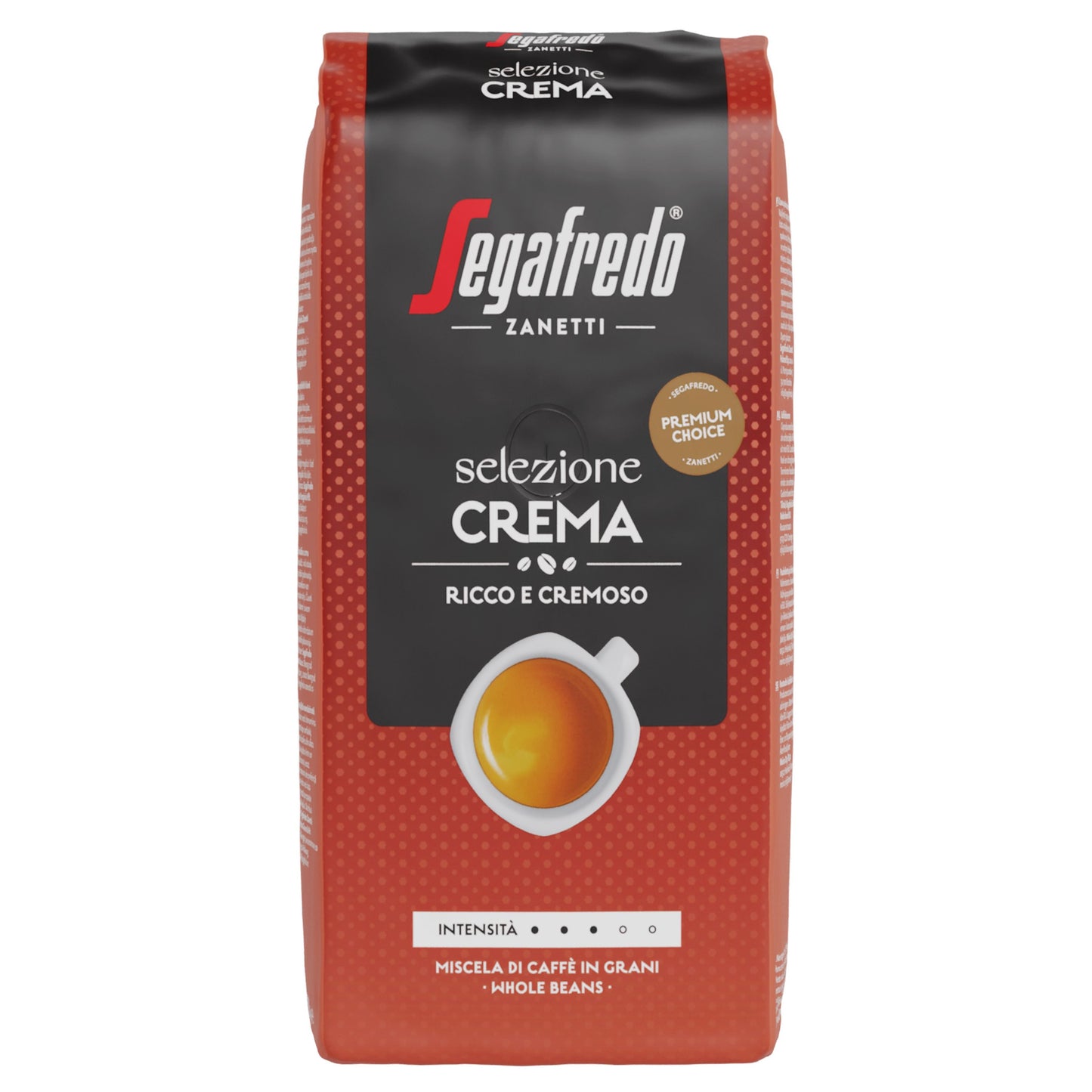 Segafredo - Koffie crema bonen 1000gr