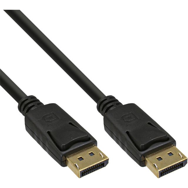 InLine - Cable display port 4K60HZ M-M 1.5 meters black