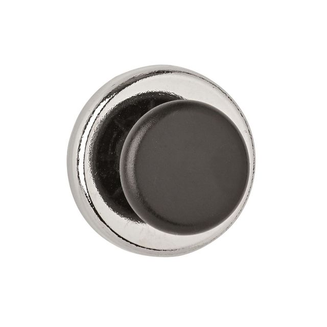Maul - Magneet met knop ø36mm trekkracht 5kg chr/zw