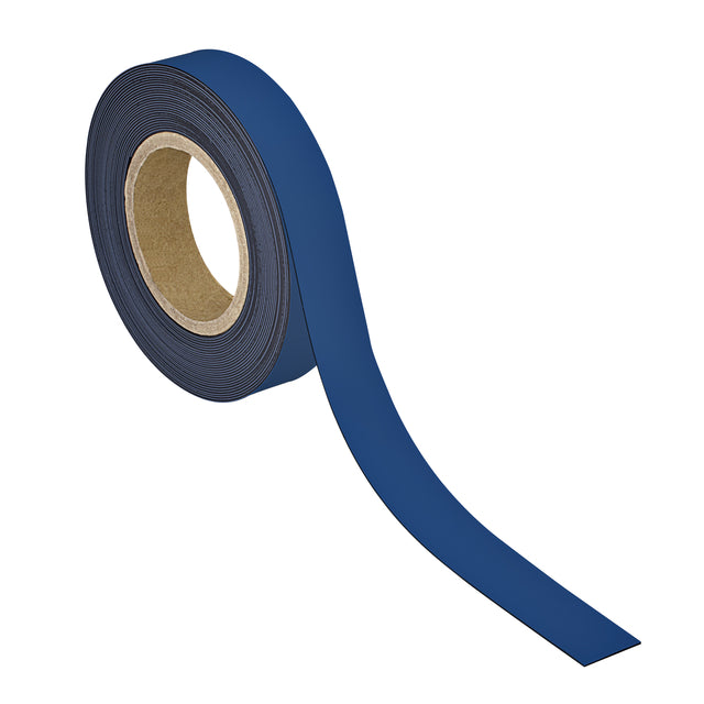 Maul - Magneetband schrijfbaar 10mx30mmx1mm blauw