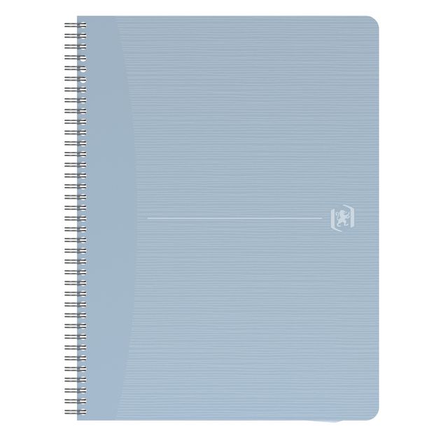 Oxford - Blocco a spirale My Rec'Up A4 diamante 5x5mm 90 fogli blu | 5 pezzi