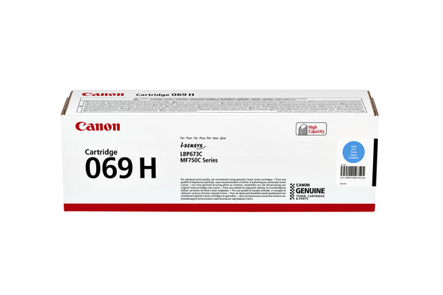 Canon - Tonerkartusche 069H blau