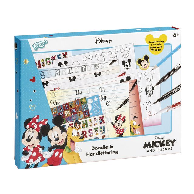 Totum - Hand lettering set Disney Mickey and Minnie
