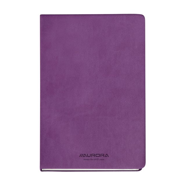 Aurora - Quaderno Capri A5 192 pagine riga 80gr viola | 10 pezzi
