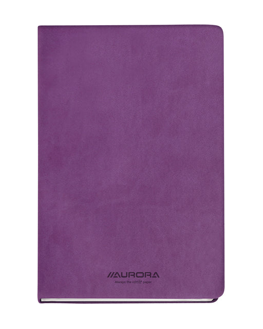 Aurora - Notizbuch Capri A5 192 Seiten liniert 80gr violett