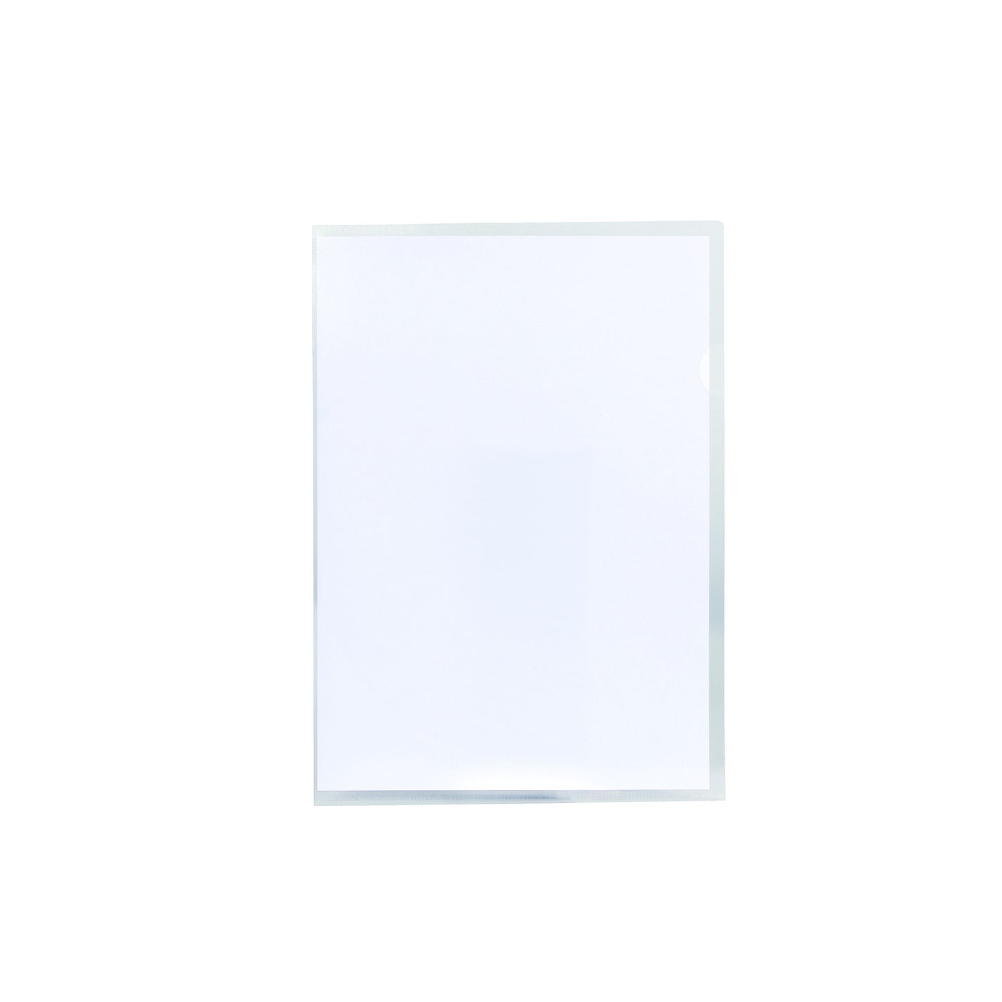 Quantore - Carpeta insertable modelo L A4 PP 0,18 mm grano 25 piezas