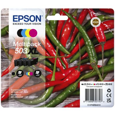 Epson - Ink cartridge 503xl t09r64 black + 3 colors