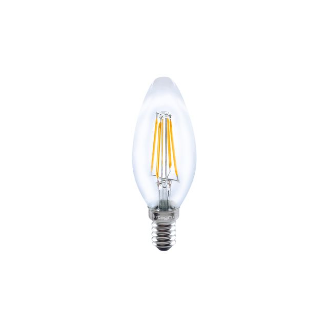 Integrale - Lampada LED E14 2700K bianco caldo 4W 470lumen