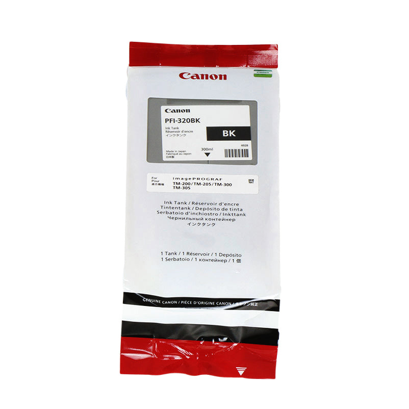 Canon - PFI-320BK inktcartridge 1 stuk(s) Origineel Zwart