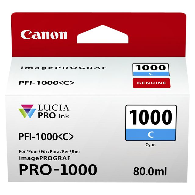 Canon - Inktcartridge pfi-1000 blauw