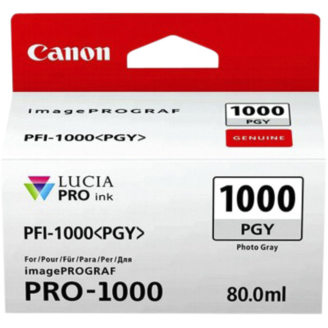 Canon - Cartucho de tinta pfi-1000 foto gris