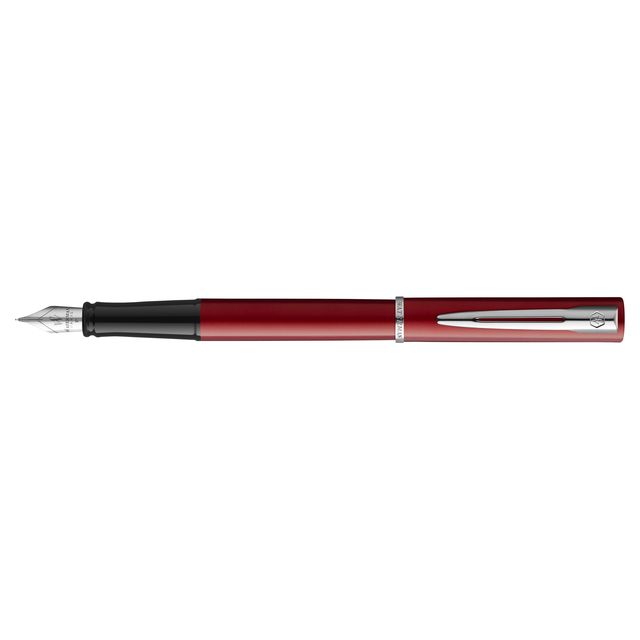 Waterman - Pluma estilográfica Allure laca roja CT fina