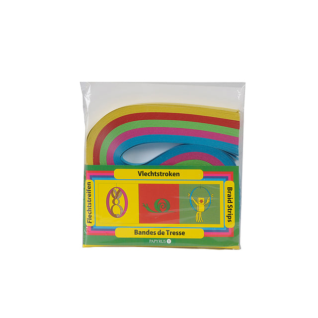 Papyrus - Vlechtstroken Kreatief 1.5x48cm assorti 200 stuks