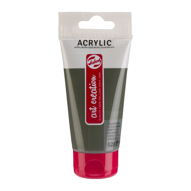 Talens Art Creation - Acrylverf art creation 75ml 620 olijfgroen | 3 stuks