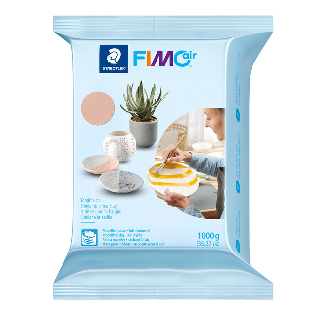 Fimo Staedtler - Plastilina Fimo Air 1000 gramos melocotón