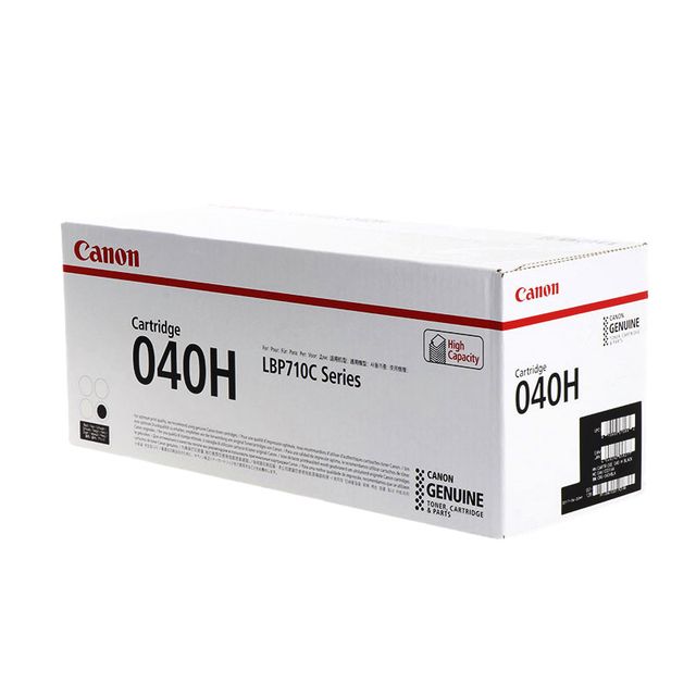 Canon - 040H tonercartridge 1 stuk(s) Origineel Zwart